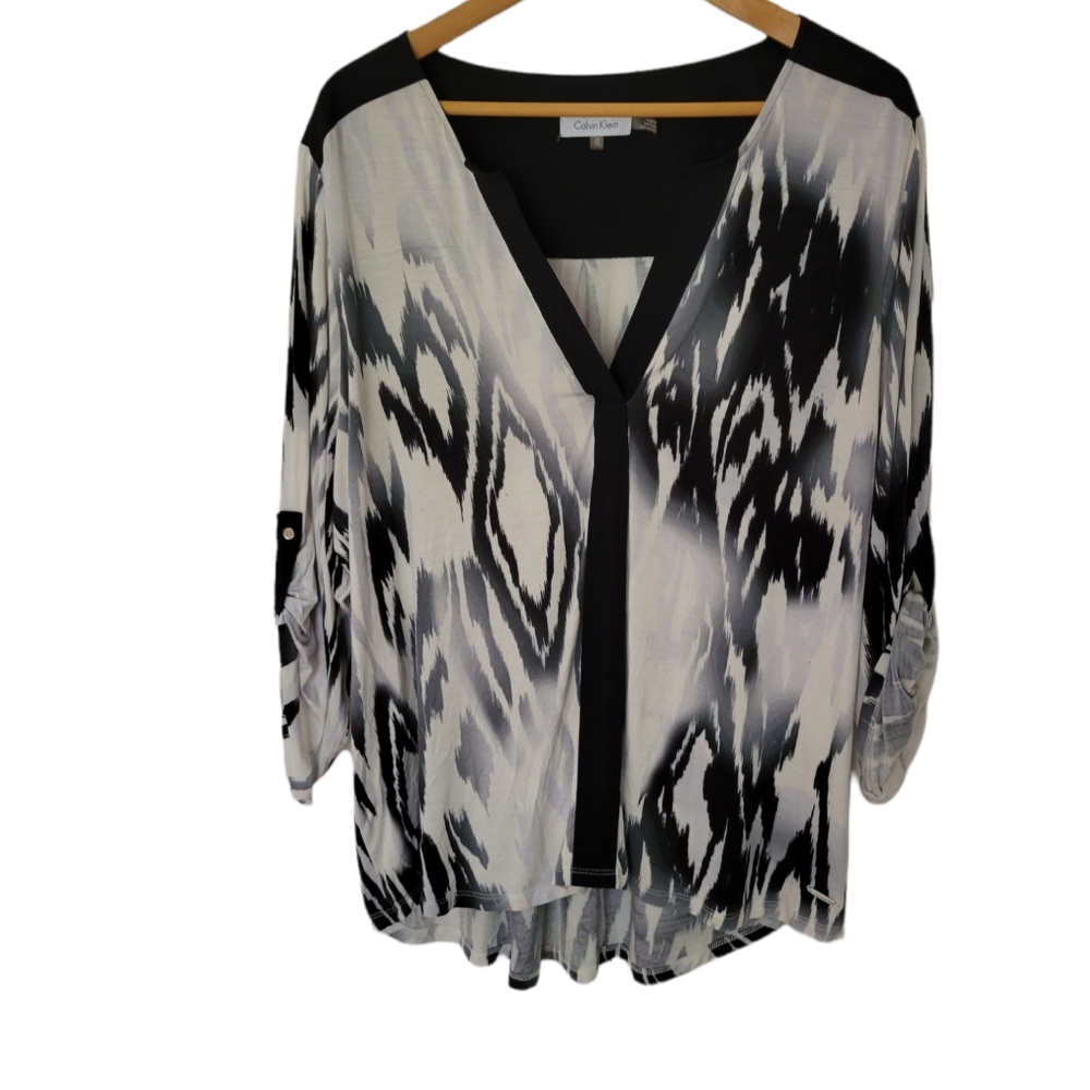 Calvin Klein Pullover Tunic Top - image 1